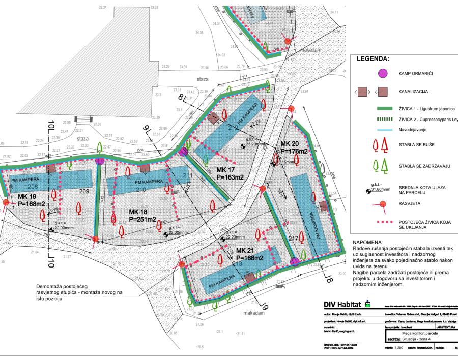 Autokamp Lanterna zona mega comfort 22